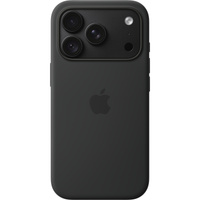 Apple Silikon Case mit MagSafe, Handyhülle schwarz, iPhone 18 Pro