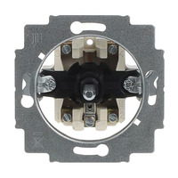 Busch-Jaeger Jalousiedrehtastatur Einsatz 2723 U, Schalter weiß, Retail