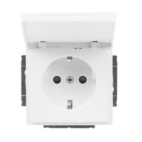 Busch-Jaeger Schutzkontaktsteckdose Einsatz 20 EUKBR-84 weiß, Retail