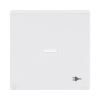 Busch-Jaeger Wippe mit Aufdruck weiß, Retail