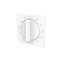 Busch-Jaeger Zentralscheibe mit Aufdruck, Abdeckung weiß, Retail