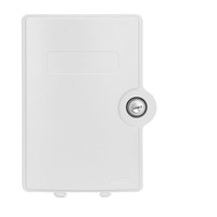 Digitus FTTH Distributions Box für Außen 2SC/Simplex, LC/Duplex, Halterung weiß