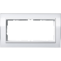 Gira Abdeckrahmen Event mit Zwischenrahmen glänzend weiß, Retail