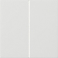 Gira Wippe zweifach unbedruckt Flächenschalter Bedienwippen ohne Bedruckung weiß, Retail