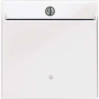 Merten Kartenschalter beleuchtbar, Abdeckung weiß, Retail