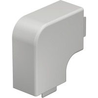 OBO Flachwinkelhaube zur Richtungsänderung der Wand-Decken-Kanäle WDK HF40060RW, Befestigung/Montage weiß, Retail