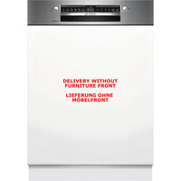 Bosch SMI4ECS28E Serie 4, Spülmaschine edelstahl (gebürstet), 60 cm, Home Connect