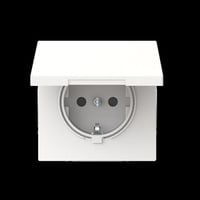 Busch-Jaeger Schutzkontaktsteckdose Safety Plus 20 EUKBR-44M weiß, Retail