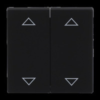 Busch-Jaeger Wippe solo für Tasterschalter schwarz, Retail