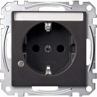 Merten Schutzkontaktsteckdose standard anthrazit, Retail