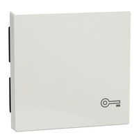 Merten Wippe Schlüssel für Wechselschalter, Kreuzschalter und Taster, einteilig, glänzend weiß (glänzend), Retail