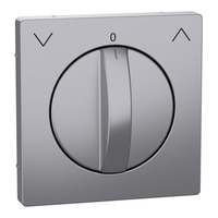 Merten Zentralplatte Edelstahl lackiert aus Thermoplast edelstahl, Retail