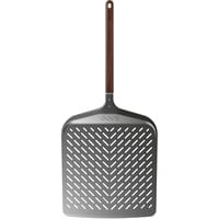 Ooni Signature Perforierter Pizzaheber 14" , Grillbesteck silber/schwarz, für Pizzen bis ca. Ø 36cm