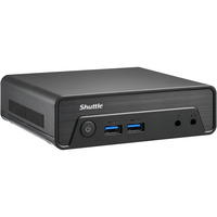 Shuttle XPC nano NE1010XA, Mini-PC schwarz, ohne Betriebssystem