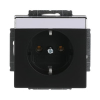 Busch-Jaeger Steckdosen Einsatz 20 EUN-885 schwarz, Retail