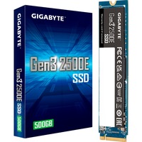 GIGABYTE Gen3 2500E SSD 500 GB PCIe 3.0 x4, NVMe 1.3, M.2 2280
