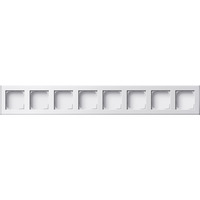 Gira Gehäuse achtfach Aufputzgehäuse für Unterputzgerät weiß, Retail