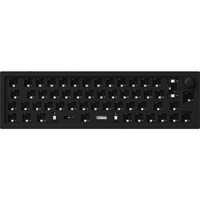 Keychron Q9 Barebone ISO Knob, Gaming-Tastatur schwarz, Hot-Swap, Aluminiumrahmen, RGB