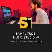 MAGIX Samplitude Music Studio X8, Multimedia-Software Deutsch
