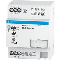 0 Tastdimmer mit Vor-Ort-Bedienung 6586/14 grau, Retail