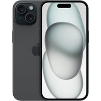 Apple iPhone 15 256GB Generalüberholt, Handy schwarz, iOS