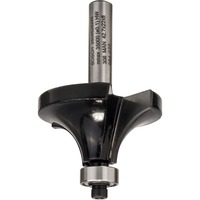 Bosch Professional PRO Wood Abrundfräser, Radius 15mm Schaft Ø 8mm, zweischneidig, Anlaufkugellager