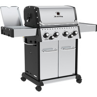 Broil King Gasgrill Baron S 490 IR edelstahl, mit Infrarot-Seitenbrenner und Heckbrenner