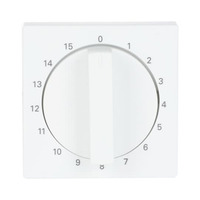 Busch-Jaeger Zentralscheibe Bedienelement, Abdeckung weiß, Retail