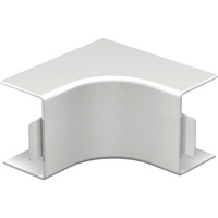 OBO Inneneckhaube Haubenformteil WDK HI40060RW, Befestigung/Montage weiß, Retail