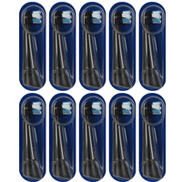  Oral-B iO Ultimative Reinigung 10er, Aufsteckbürste schwarz, Überlegene Plaque-Entfernung