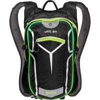 Schildkröt Wheel Bee Stelvio Bike , Rucksack schwarz, LED, 18 Liter