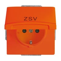 0 Schutzkontakt-Steckdoseneinsatz 20 EUGKB-14-101 orange, Retail