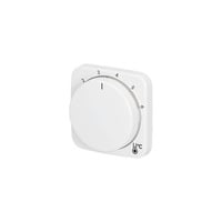 0 Zentralscheibe Temperatur rund, Thermostat weiß, Retail