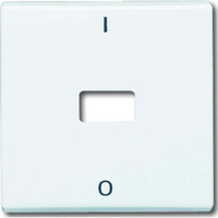 Busch-Jaeger Wippe mit Kontroll-Aus weiß, Retail