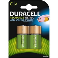 Duracell NiMH C HR14 2er, Akku 2 Stück, C (Baby)