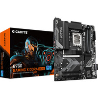 GIGABYTE B760 GAMING X DDR4 GEN5, Mainboard schwarz/grau