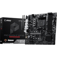 MSI PRO B550M-P WIFI6E, Mainboard schwarz