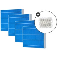 Meaco Verdunstungsfilter für Armin 680, 4er-Pack + Silvertex 4 Stück, inkl. Wassersterilisationspad