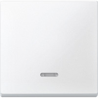 Merten Wippe Kontrollfenster für Schalter- und Tastereinsatz, zweiteilige Wippe, Thermoplast weiß (matt), Retail