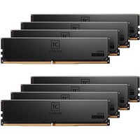 Team Group DIMM 192 GB DDR5-6400 (8x 24 GB) Octa-Kit ECC, Arbeitsspeicher schwarz, CTCMD5192G6400HC32AOC01, T-CREATE MASTER, Registred, INTEL XMP