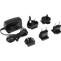 Zebra Netzteil, DC Ausgang 5V, 850 mA inkl. Plugs schwarz