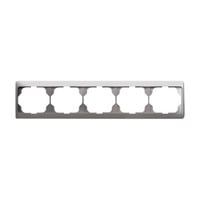 0 Rahmen 5-fach 1725 KA-20 platin, Retail
