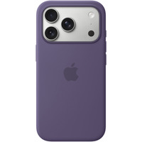 Apple Silikon Case mit MagSafe, Handyhülle violett, iPhone 17 Pro