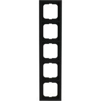 Busch-Jaeger Rahmen fünffach future linear schwarz, Retail