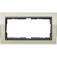 Gira Abdeckrahmen mit Zwischenrahmen und Montagerahmen beige, Retail