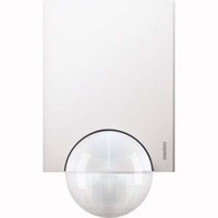Merten KNX Bewegungsmelder ARGUS 220 pws mit 220 Grad Erfassungswinkel und Busankopplung weiß (matt), Retail