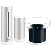 Netatmo Wetterstation + Regenmesser silber