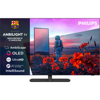 Philips 42OLED811/12, OLED-Fernseher 106 cm (42 Zoll), schwarz/grau, UltraHD/4K, Ambilight 3-seitig, 120Hz Panel