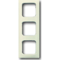 Busch-Jaeger Rahmen drei fach für Kanalabdeckungen 2513-212K-102 weiß, Retail