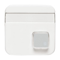 Busch-Jaeger Zentralscheibe mit Beschriftungsfeld, Taster weiß, Retail